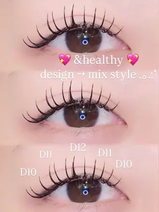 マツエク・マツパ Maika 🎀のマツエク・マツパデザイン