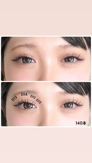 マツエク・マツパ 平本 清夏のマツエク・マツパデザイン