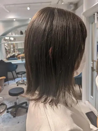 ミディアム 縮毛矯正/レイヤー 💎やまもとちひろのヘアスタイル