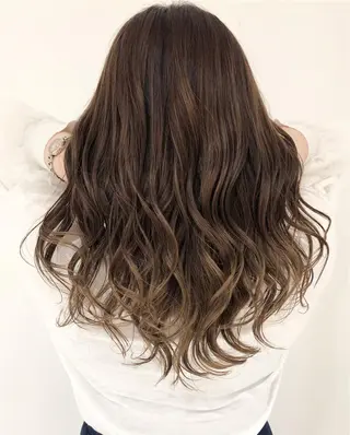 セミロング 日野・八王子縮毛矯正 ワタナベリョウマのヘアスタイル