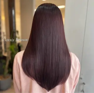 ロング 松島 綾子のヘアスタイル