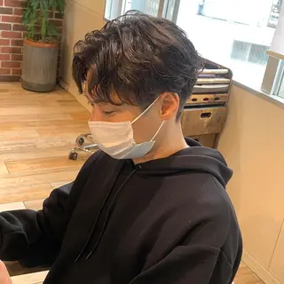 パーマ メンズ メンズパーマ&メンズ 縮毛矯正ならヒラノのヘアスタイル