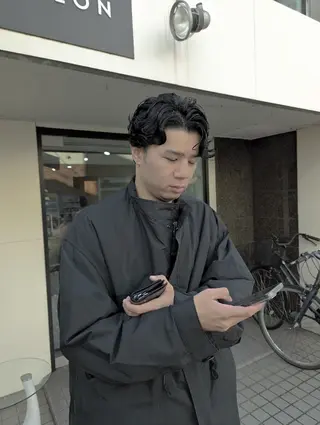 ショート パーマ ⭕鏡のような劇艶× 自然なストレート⭕️のヘアスタイル