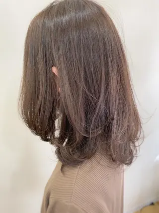 ミディアム 北山 なるみのヘアスタイル