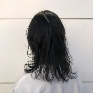 ロング カラー カトウ ユウカのヘアスタイル