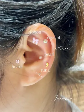 Jasmine 林のネイルデザイン