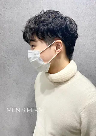 パーマ メンズ clomus所属・YUKA艶髪 🌸寛ぎ部屋のヘアスタイル