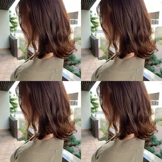 ミディアム カラー パーマ アブアイ所属・艶髪・酸性ストレート フリツのヘアスタイル