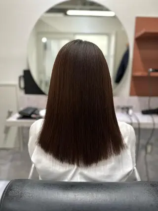 セミロング JYO 髪質改善専門家のヘアスタイル