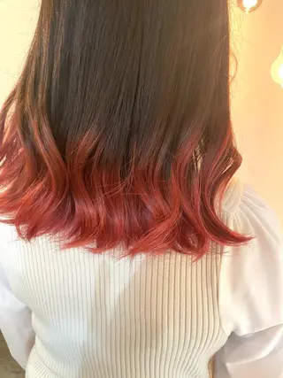 ロング カラー 京都美容師 塩のヘアスタイル