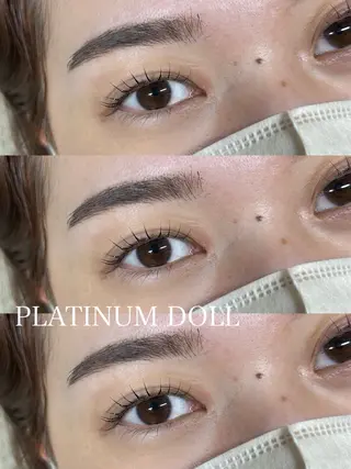 マツエク・マツパ プラチナムドール浜松北店所属・プラチナムドール LINAのマツエク・マツパデザイン