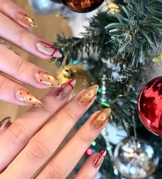 ネイル 大人可愛いネイル🎗 Hinaのネイルデザイン