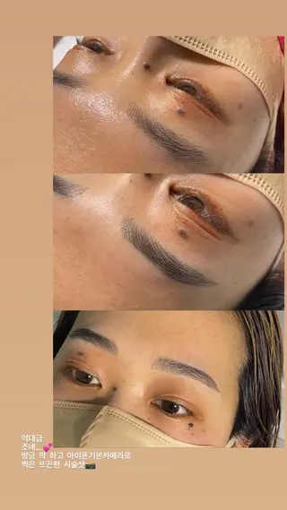 アイブロウ Salon de dahan所属・SALON DE DAHANのネイルデザイン