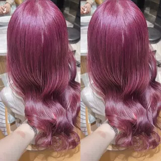 ロング 服部大地/ブリーチ 無しWカラー髪質改善のヘアスタイル