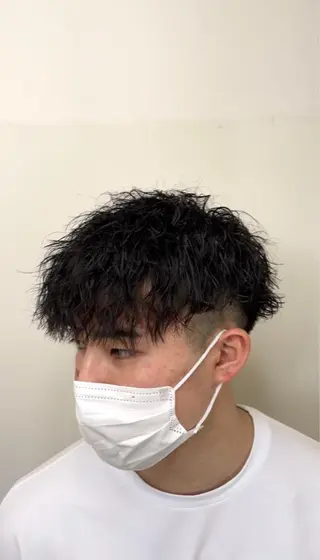 パーマ メンズ メンズパーマ特化 山﨑　歩のヘアスタイル