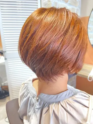 ショート 髪質改善×艶髪 斉藤 勝のヘアスタイル