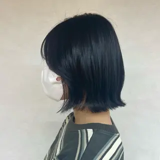 ミディアム カラー 韓国/透明感カラー さなのヘアスタイル