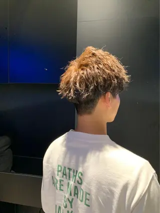 ショート メンズ QUONHEAL 淀屋橋所属・阿部 春道のヘアスタイル