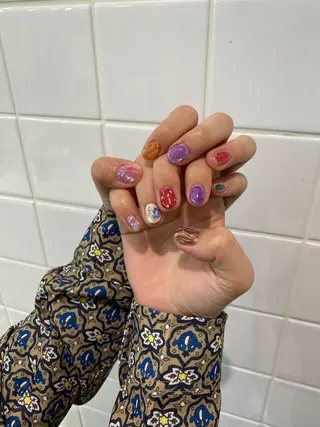 ネイル 【韓国ヘア・ネイル】 HINATA🍒のネイルデザイン