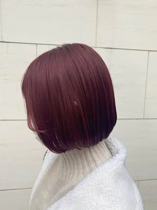 ショート カラー 丸山 史香のヘアスタイル