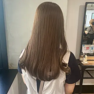 ロング カラー otoha✳︎ くすみカラーのヘアスタイル