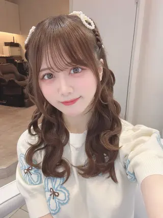 ヘアアレンジ amans eye りり𝜗𝜚のマツエク・マツパデザイン
