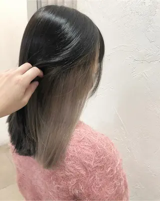 セミロング カラー パーマ ヘアアレンジ メンズ キッズ ネイル マツエク・マツパ アイブロウ お洒落パーマ/ボブ ❄️Tomoka❄️のヘアスタイル