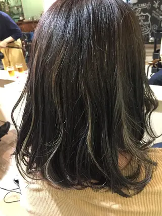 ミディアム カラー scene.所属・TOPstylist ✂️フセケイタ✂️のヘアスタイル