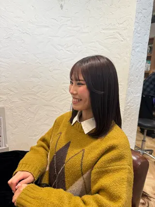 セミロング hair salon  CAMON.所属・仙台/camon/ airiのヘアスタイル