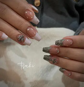 ロング ネイル LUNA Nail salon💕のネイルデザイン