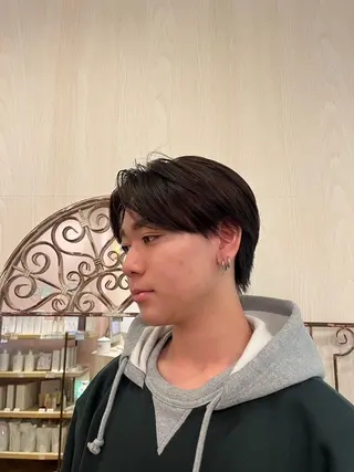 ショート カラー パーマ メンズ 0円カットモデル募集 ／瀧澤 陽奈 ☾ᐝのヘアスタイル