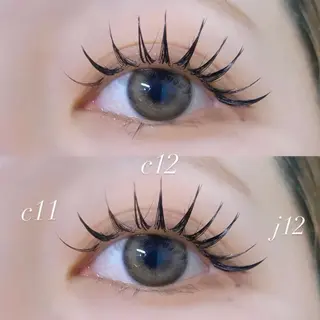 マツエク・マツパ eyesalon LANAのマツエク・マツパデザイン