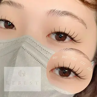 マツエク・マツパ REBEST Yuriのマツエク・マツパデザイン