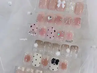 ネイル EmaNail +KIHAKUYA梅田店所属・EmaNail🎀 Haaruのネイルデザイン