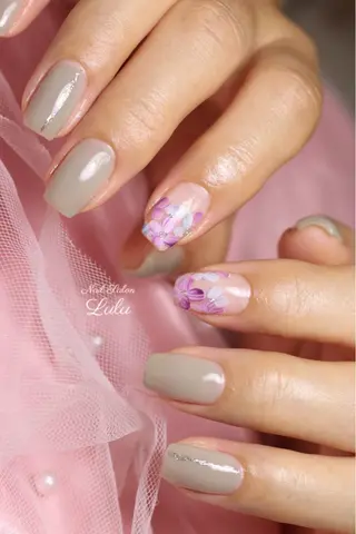 ネイル Lulu nail salon 南堀江店所属・西村 あやかのネイルデザイン