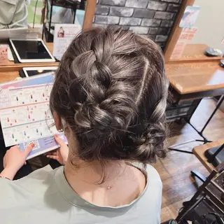 ヘアアレンジ mai /attraのヘアスタイル