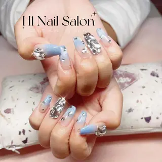 セミロング H1 ネイル サロンのネイルデザイン