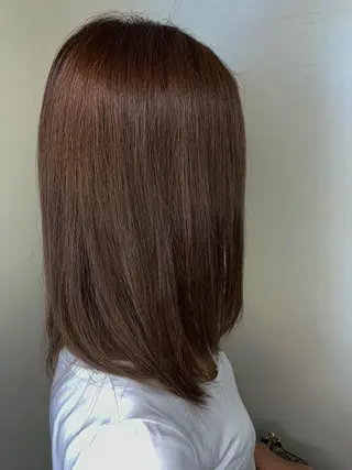 ミディアム カラー 艶髪クリエイター 秋田 聖也🪽のヘアスタイル