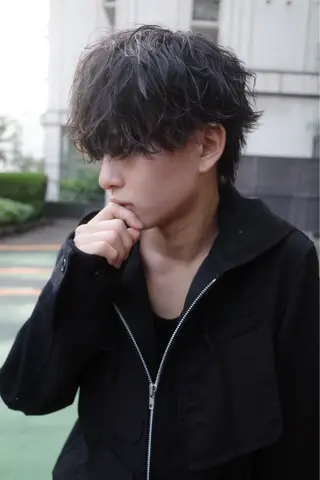 パーマ [pia]宮田 龍星のヘアスタイル