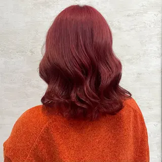 ミディアム カラー ゆい/メンズカット /レイヤーカットのヘアスタイル