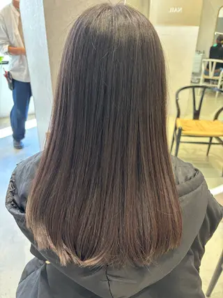 ロング 小澤 璃奈のヘアスタイル