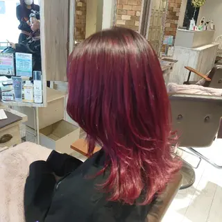 ミディアム カラー ヘアアレンジ E Komo hair所属・Wow❕E Komo hair 永井一輝のヘアスタイル