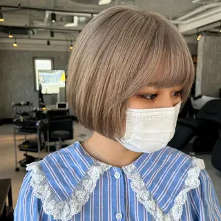 ショート カラー ヘアアレンジ TIDEHAIR SHIHOのヘアスタイル