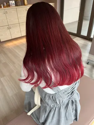 ロング カラー Lien.テラダ 各務原スタイリストのヘアスタイル