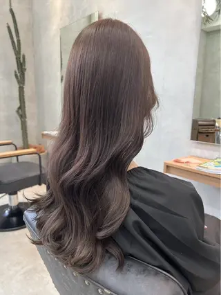 ロング カラー SOYON名駅2号店所属・AYAKA/ 韓国ヘア/名古屋のヘアスタイル