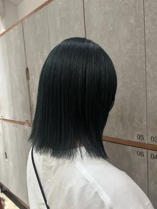 カラー MIKA/ボブ/ レイヤー/メンズのヘアスタイル