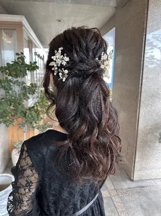 ロング amiu/カラー/ス パ🐰土井志歩のヘアスタイル