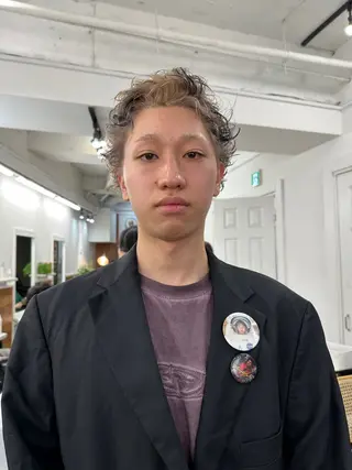 カラー メンズ YUNA★ メンズパーマのヘアスタイル