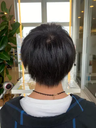 ショート カラー メンズ メンズサロン/戸塚駅 東口3分/冨田大輝のヘアスタイル