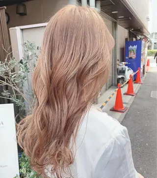 ロング 🌿earth亀有店 【緑髪のノブ】🌿のヘアスタイル